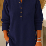 Nives | Túnica Henley con Botones