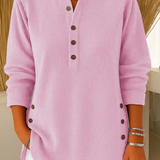 Nives | Túnica Henley con Botones